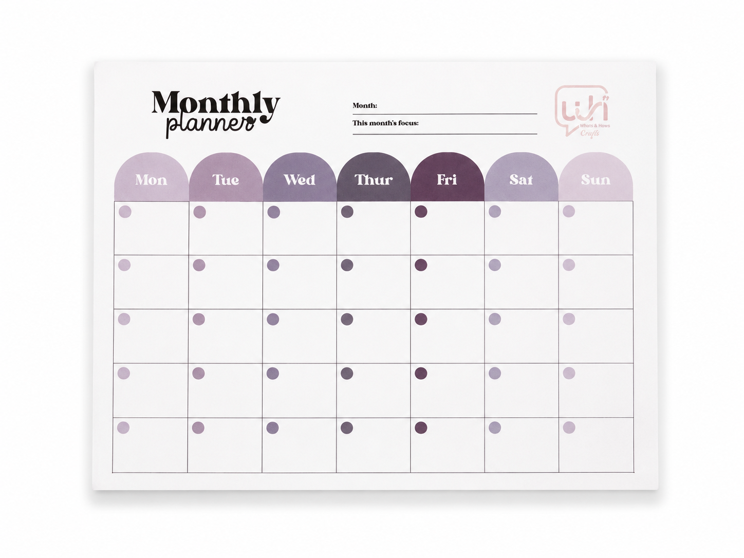 Daily, Weekly and Monthly Planner Bundle - Image 14