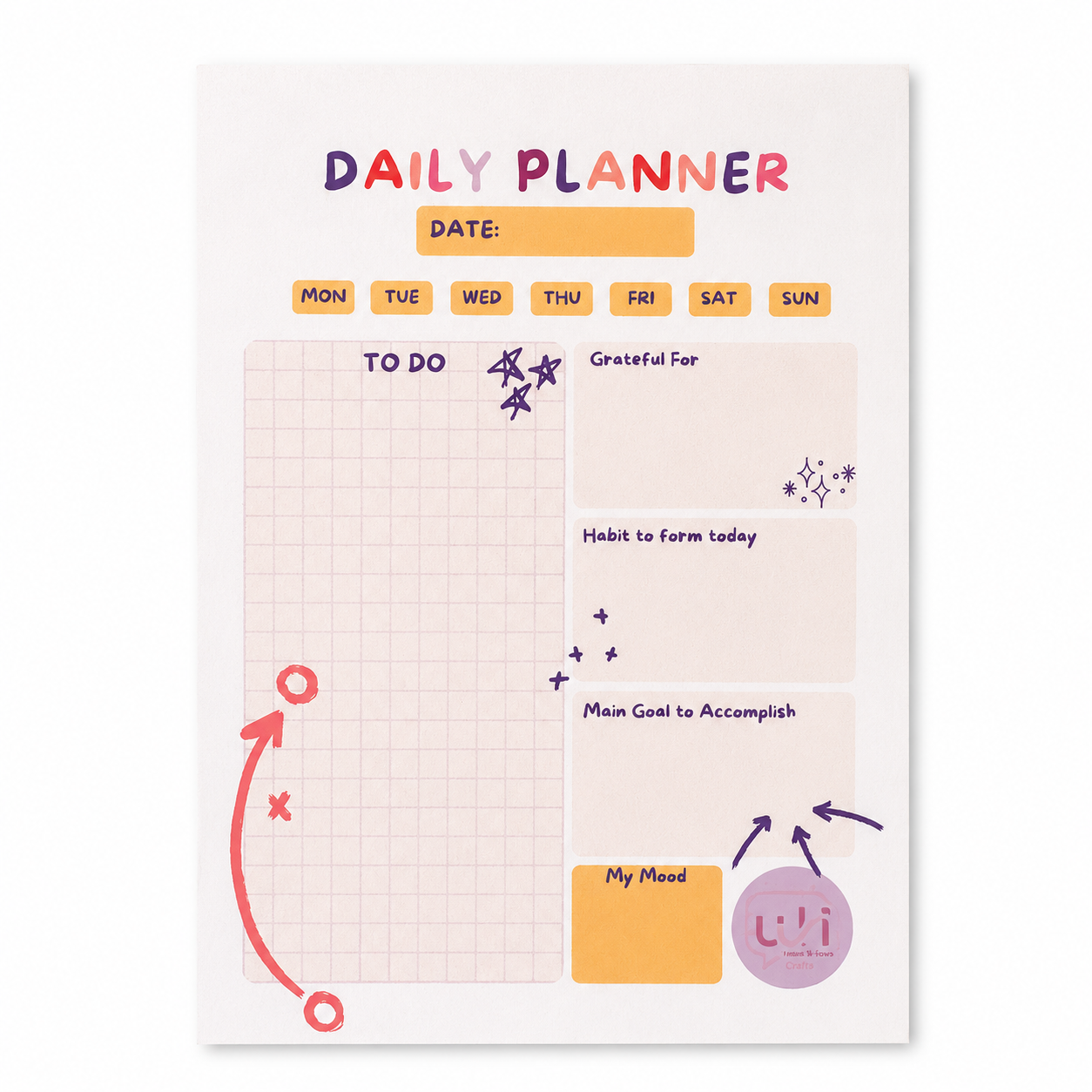 Daily, Weekly and Monthly Planner Bundle - Image 4