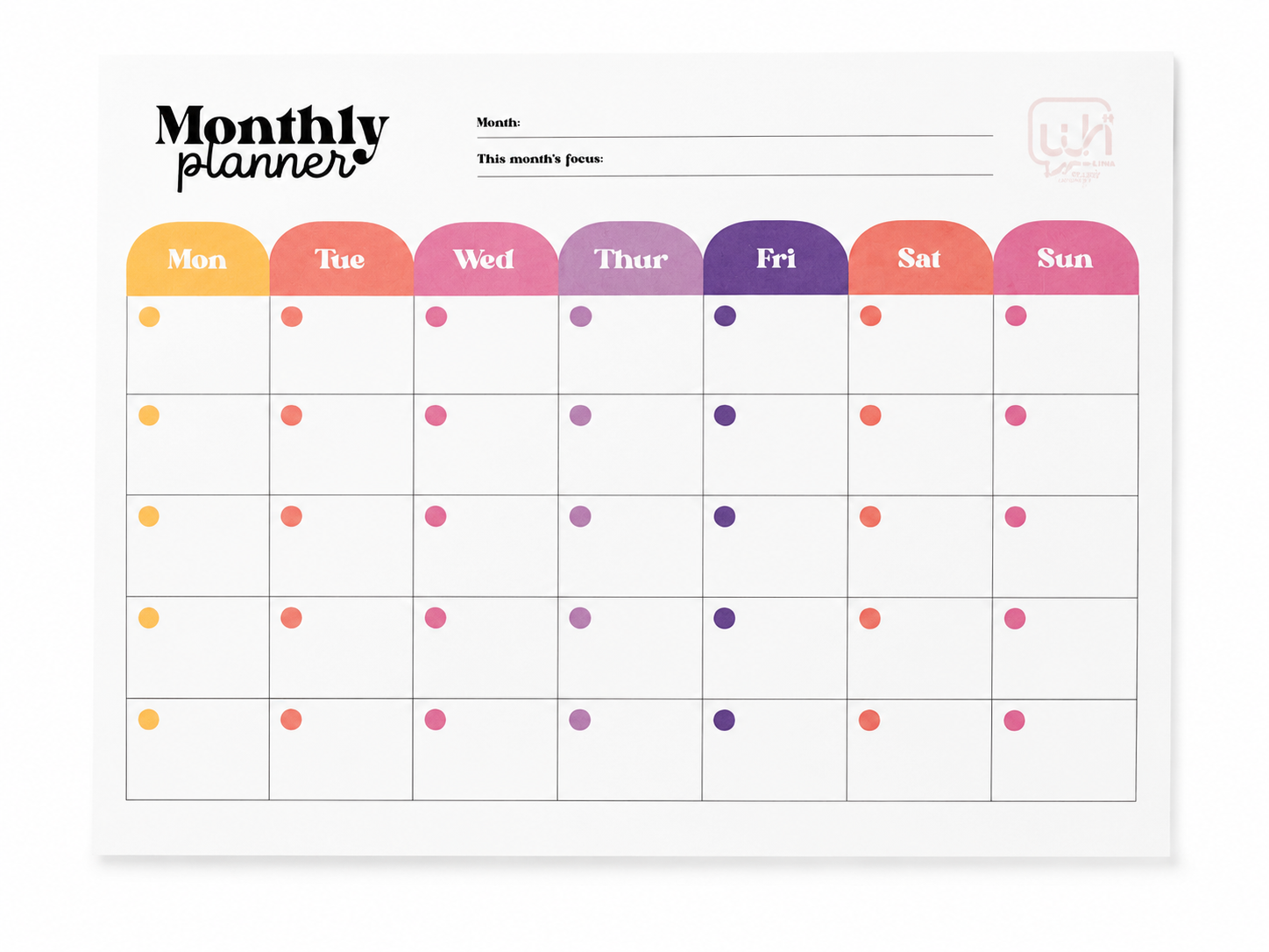 Daily, Weekly and Monthly Planner Bundle - Image 6