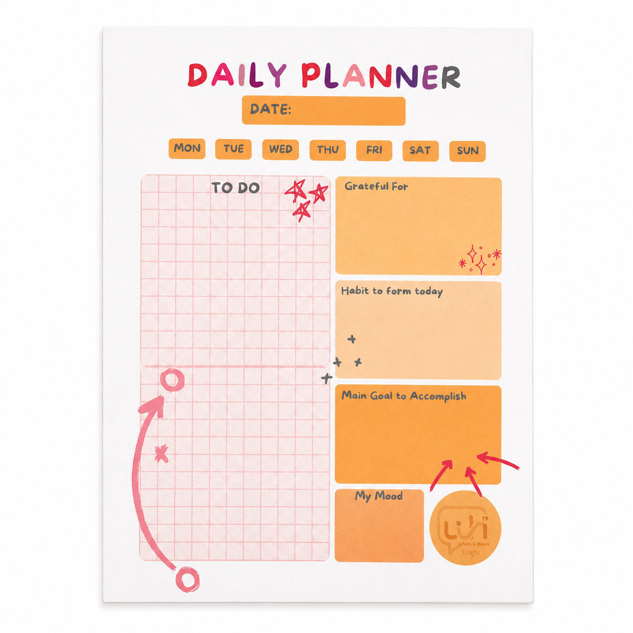 Daily, Weekly and Monthly Planner Bundle - Image 10