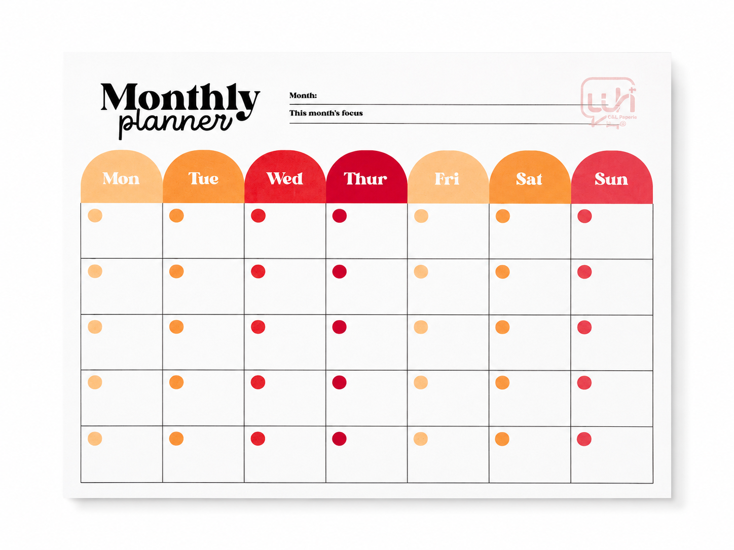 Daily, Weekly and Monthly Planner Bundle - Image 11